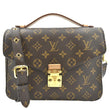 LOUIS VUITTON Metis Pochette Monogram Canvas Crossbody Bag Brown