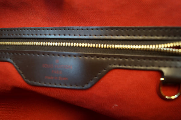 Louis Vuitton Cabas Rivington Damier Shoulder Bag - inside view