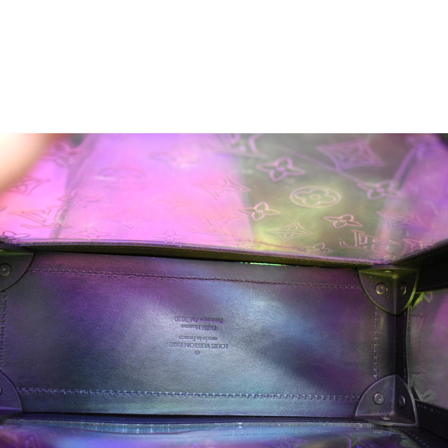 Louis Vuitton Black Monogram Dark Prism PVC Soft Trunk Bag – The