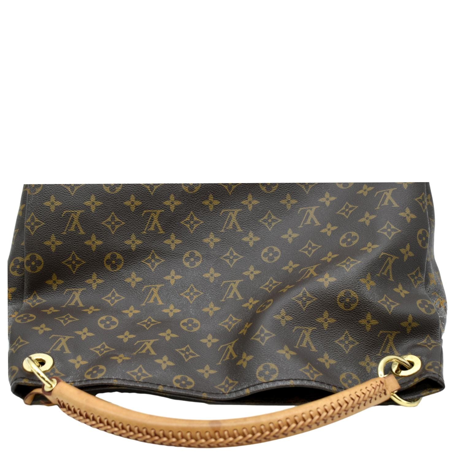 Louis Vuitton, Bags, Louis Vuitton Artsy Mm Monogram Hobo Tote Customized Leather  Fringe Tassle
