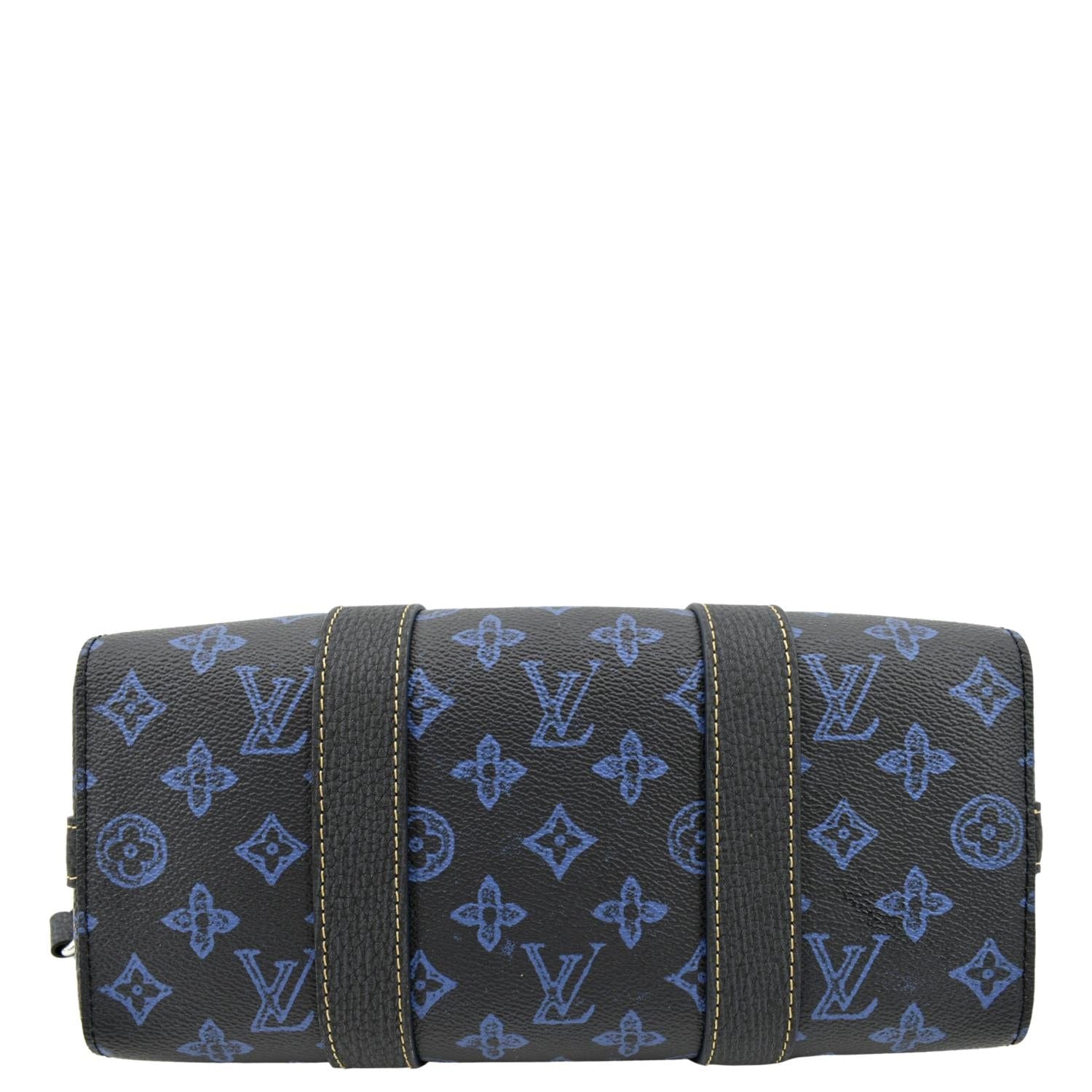 Louis Vuitton LV Keepall City Blue ref.662987 - Joli Closet
