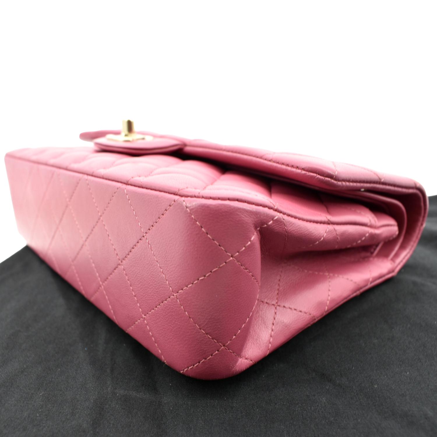 Chanel Classic Medium Double Flap Leather Shoulder Bag