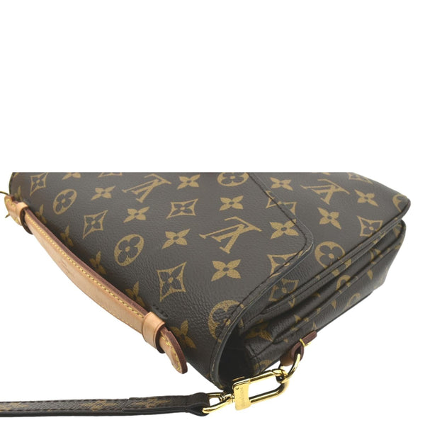 LOUIS VUITTON Metis Pochette Monogram Canvas Crossbody Bag Brown