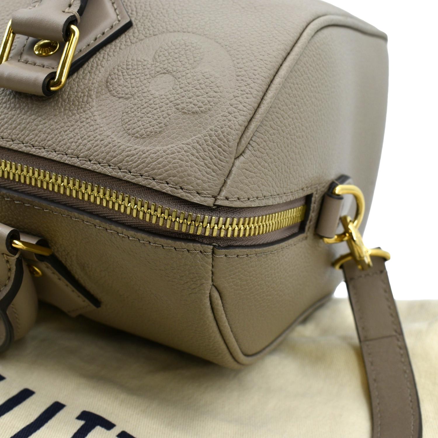 LOUIS VUITTON MONOGRAM EMPREINTE SPEEDY 25 Blue Shoulder bag Handbag #13  Rise-on