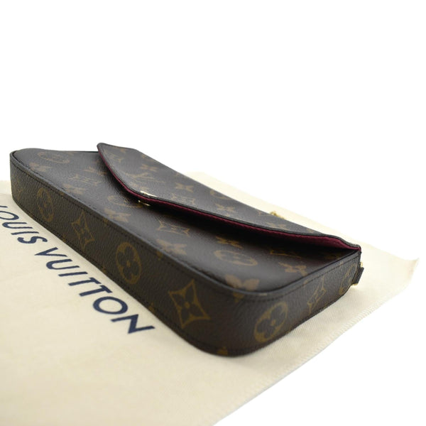 Louis Vuitton Felicie Monogram Canvas Crossbody Bag - Bottom Right