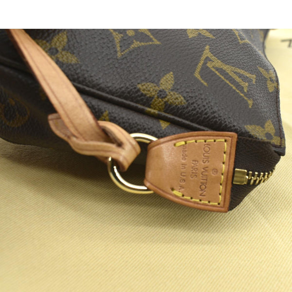 LOUIS VUITTON Pochette Accessoires Monogram Canvas Pouch Bag Brown