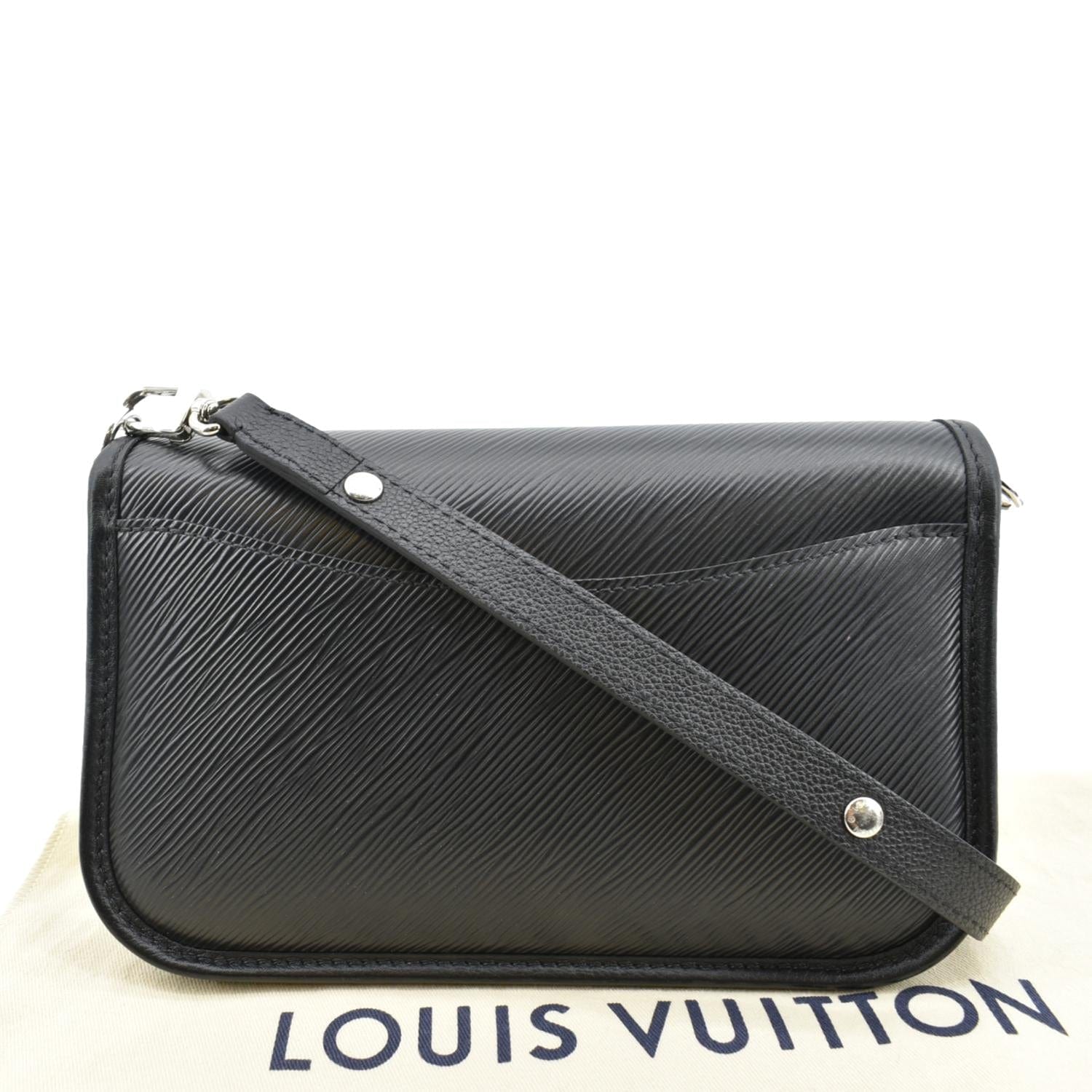 LOUIS VUITTON Buci NM Shoulder Bag M59386 Epi leather Black Noir Used  unisex LV