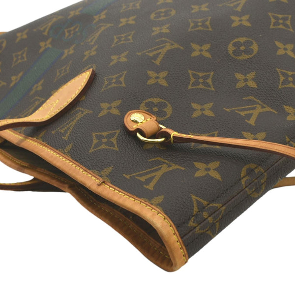 LOUIS VUITTON Neverfull My LV Heritage Monogram Canvas Tote Bag Brown