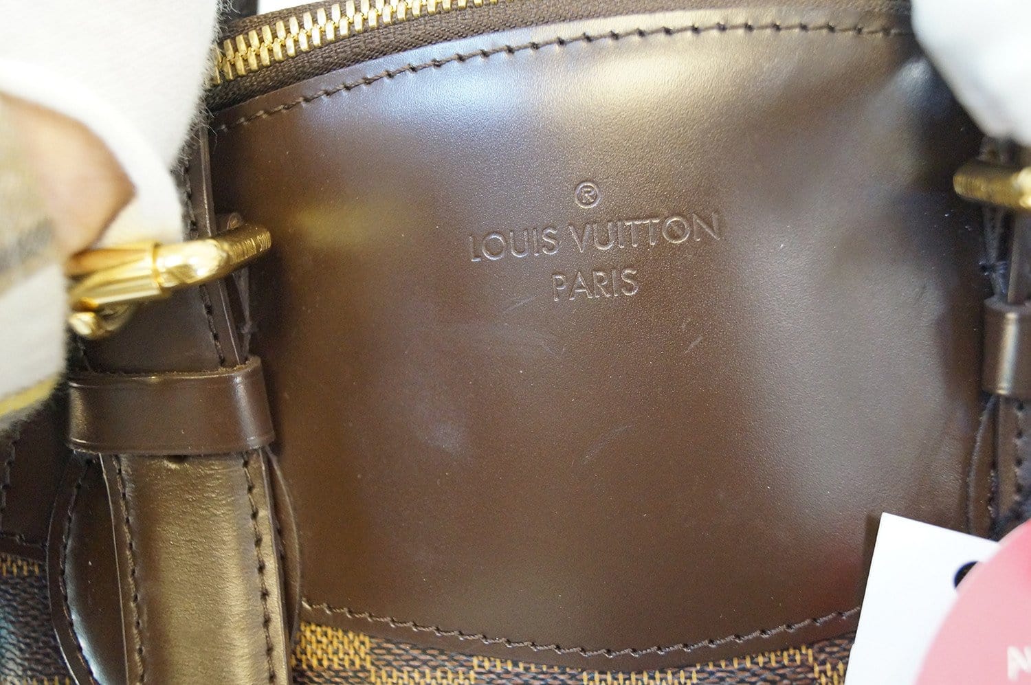 Louis Vuitton Damier Ebene Verona Bowling Bag 126lv47