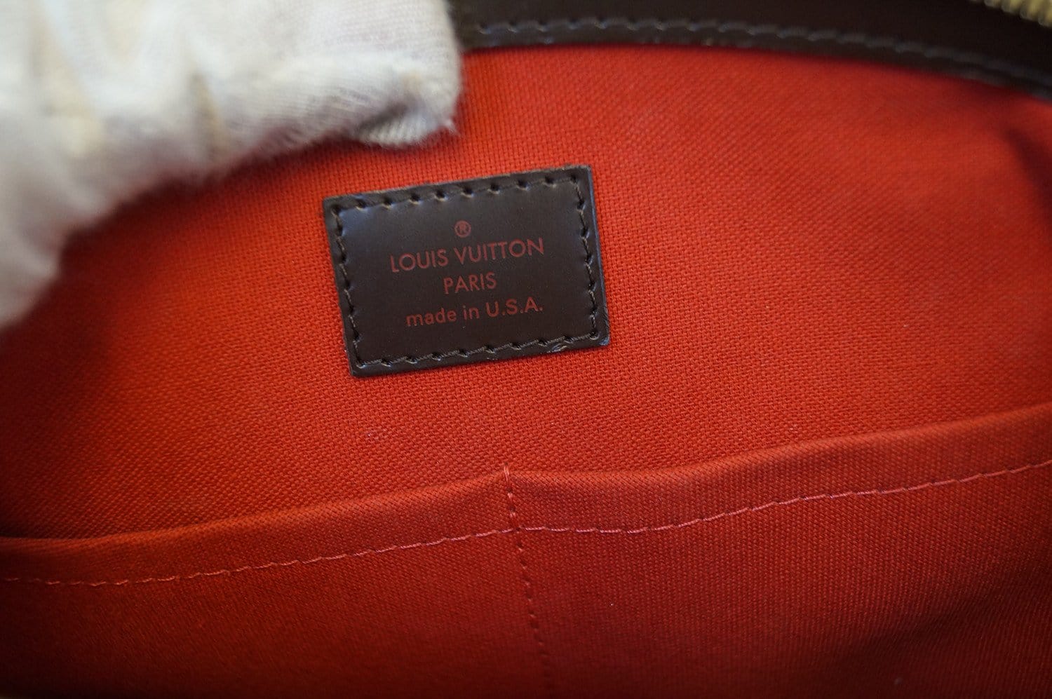 Louis Vuitton Damier Ebene Verona Bowling Bag 126lv47