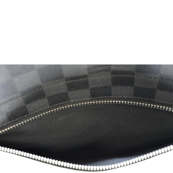 Louis Vuitton District MM Damier Graphite Messenger Bag - Inside Section