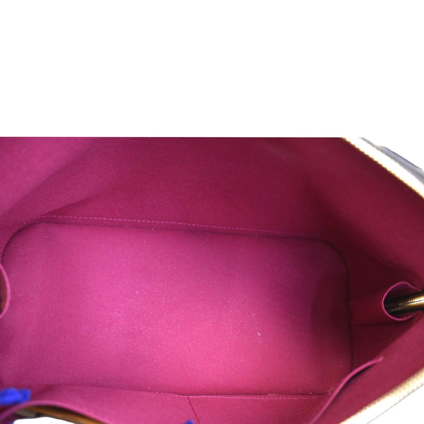 Louis Vuitton Alma PM Patches Canvas Satchel Bag - Inside