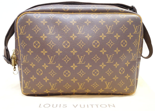 LOUIS VUITTON Monogram Canvas Reporter GM Shoulder Bag