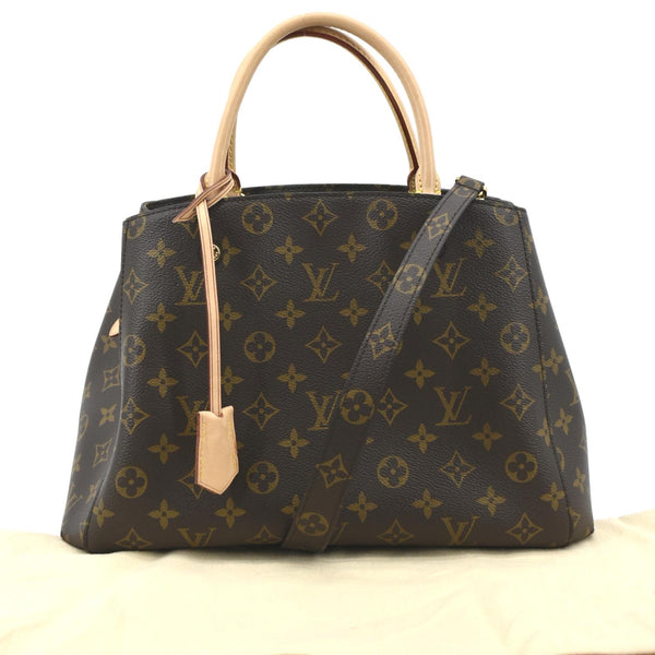 Louis Vuitton Montaigne MM Monogram Shoulder Bag - Back