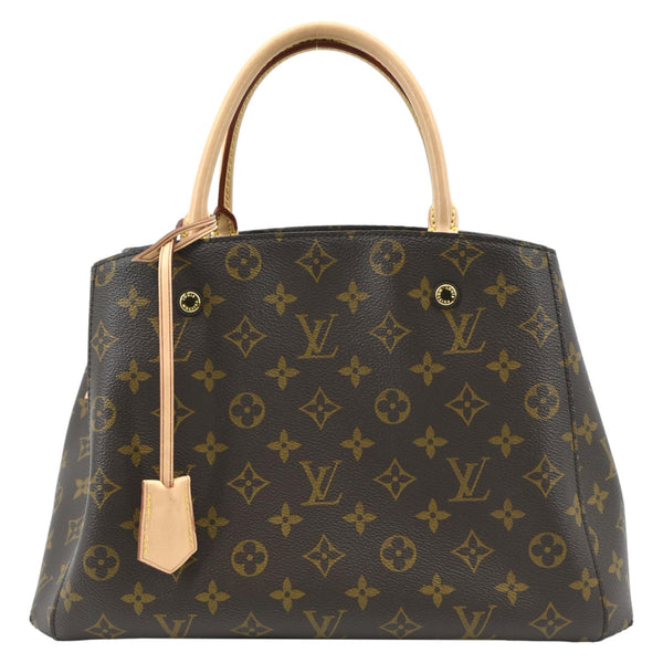 Louis Vuitton Montaigne MM Monogram Shoulder Bag - Front