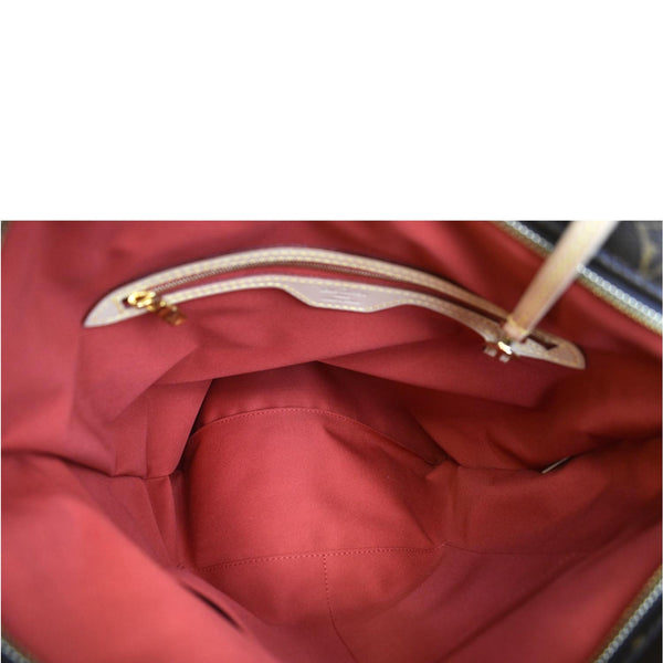 Louis Vuitton Carry it Monogram Canvas Shoulder Bag - Inside
