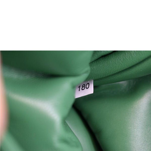 Prada Small Padded Soft Leather Shoulder Bag Dark Green - 180
