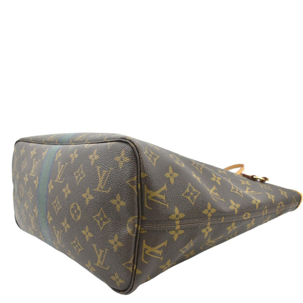 LOUIS VUITTON Neverfull My LV Heritage Monogram Canvas Tote Bag Brown