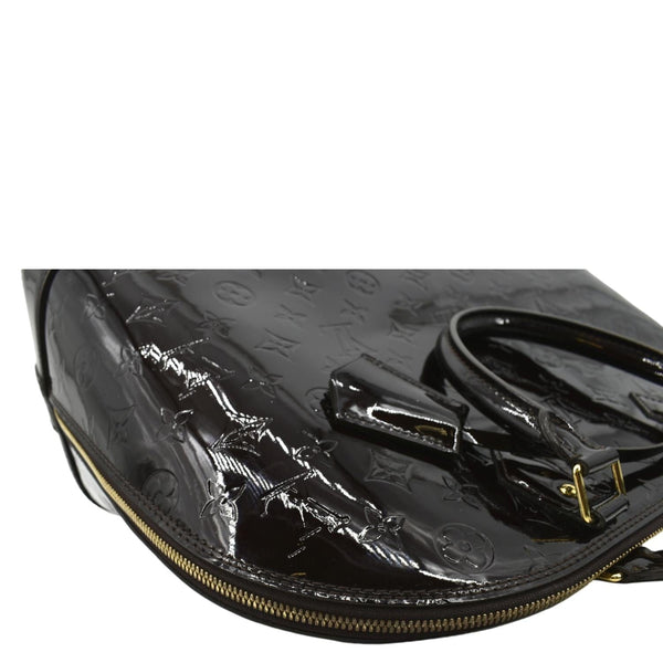 Louis Vuitton Alma GM Monogram Leather Satchel Bag - Top Right