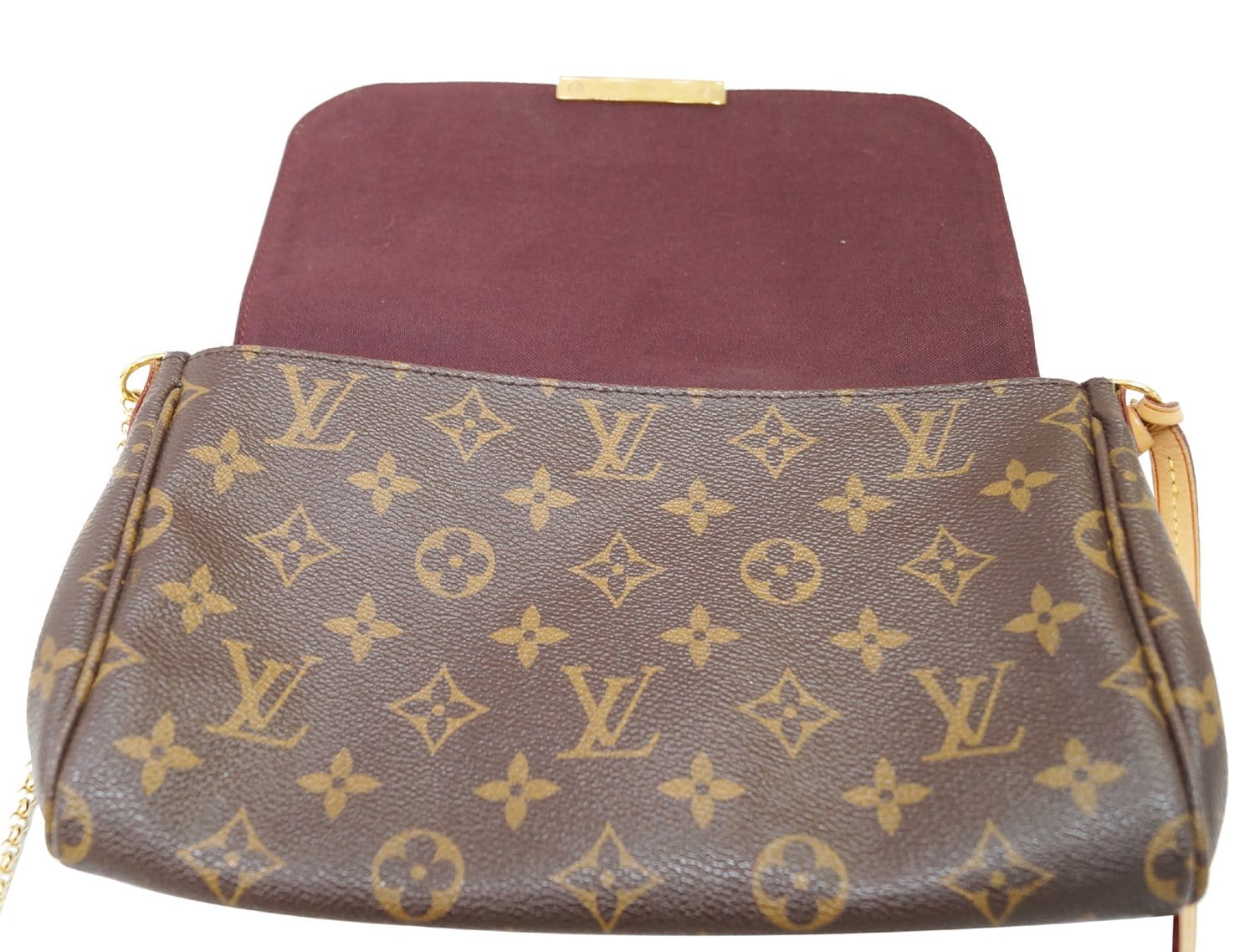 Louis Vuitton Monogram Canvas Favorite MM Shoulder Bag (SHF-19673