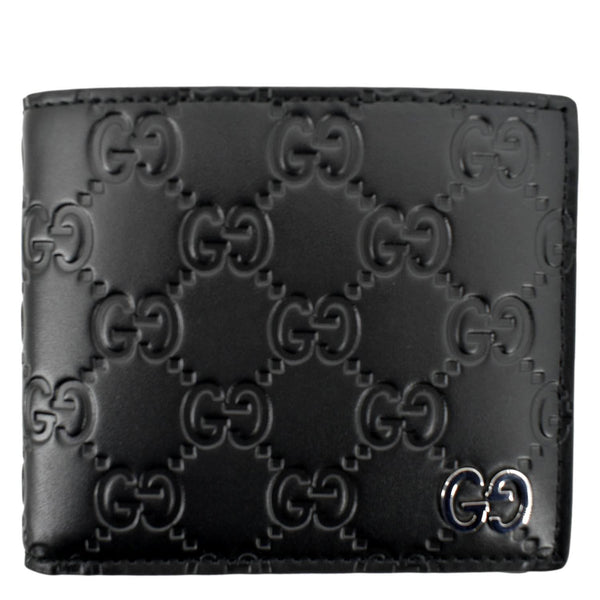 Gucci GG Leather Bifold Men's Wallet - Front