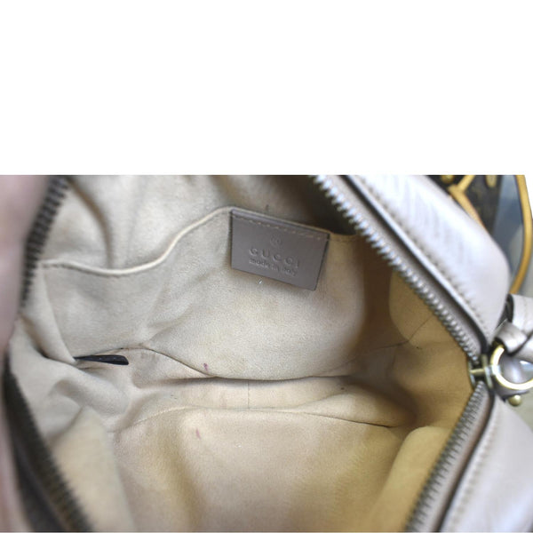 Gucci GG Marmont Mini Matelasse Leather Crossbody Bag - Inside