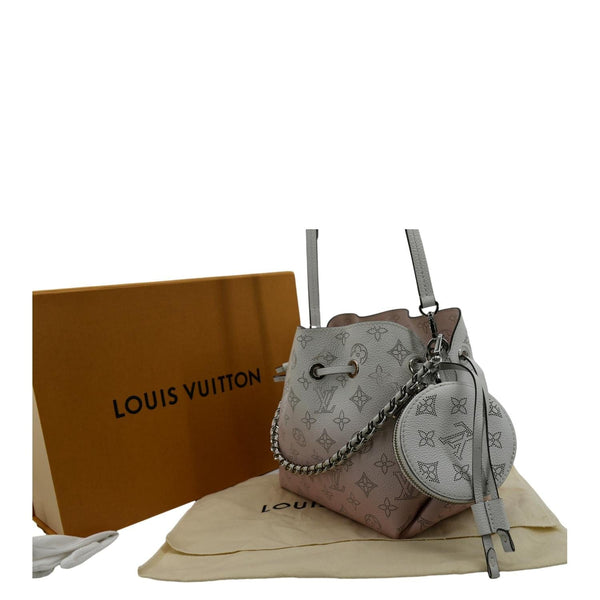 LOUIS VUITTON Bella Mahina Calf Leather Crossbody Bag Lilas