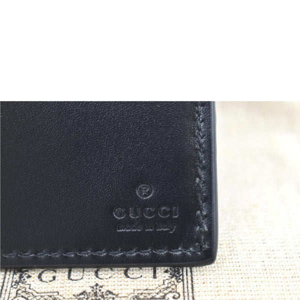 Gucci GG Leather Bifold Men's Wallet - Made In Italy