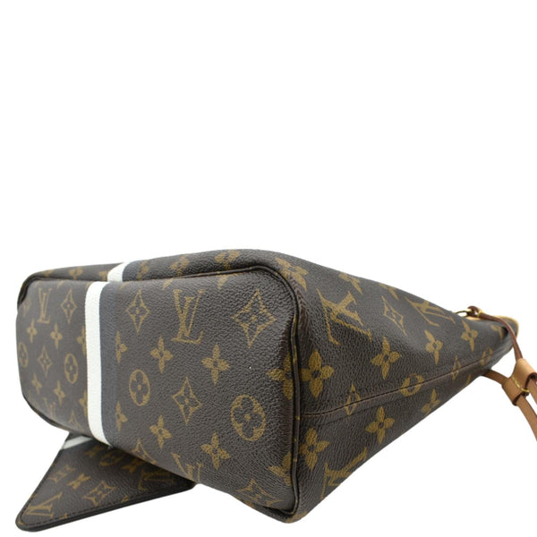 Louis Vuitton Neverfull MM Monogram Canvas Tote Bag - Bottom Right