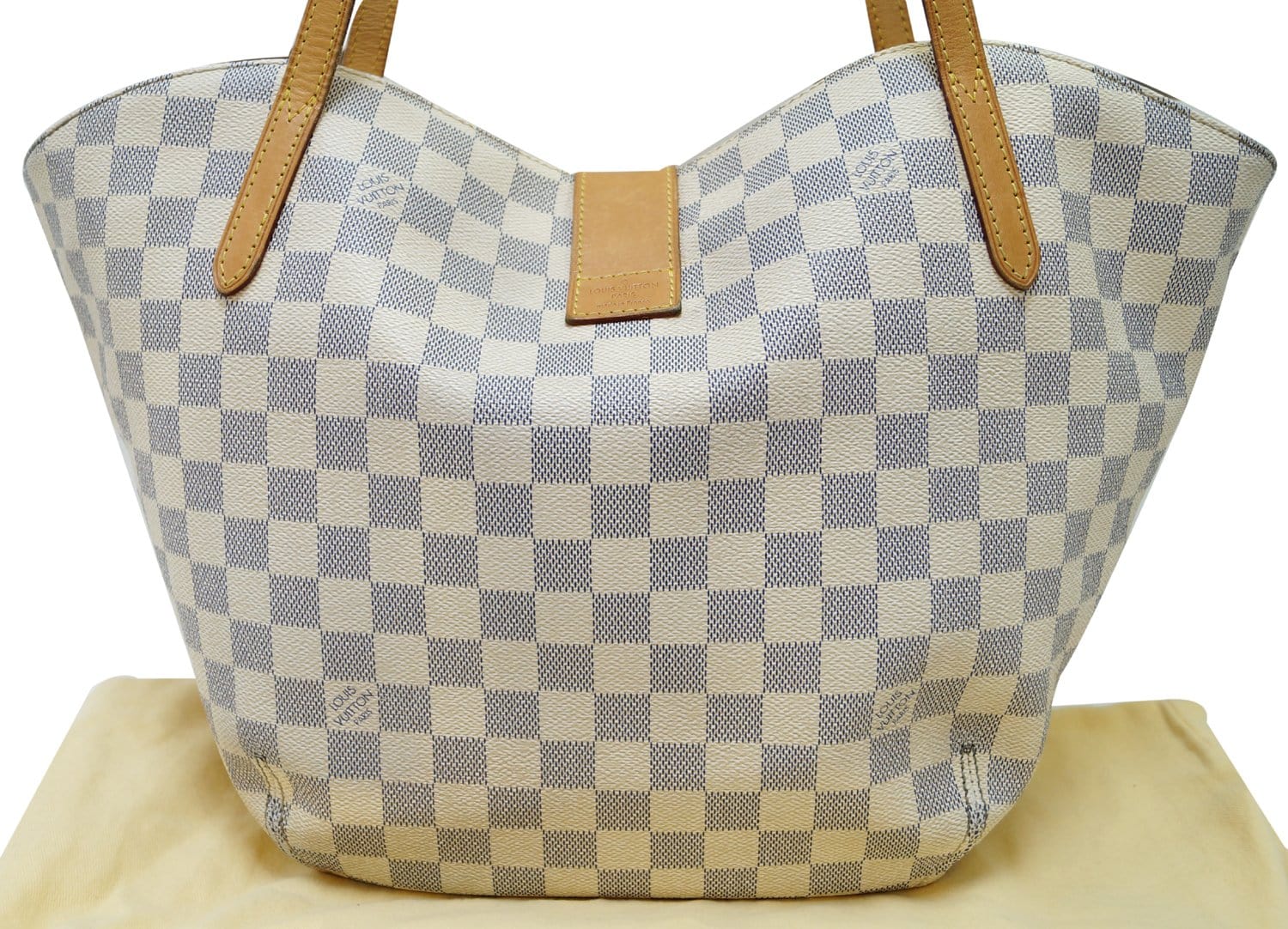 Louis Vuitton Damier Azur Canvas Saleya Pm (Authentic Pre-Owned) -  ShopStyle Shoulder Bags