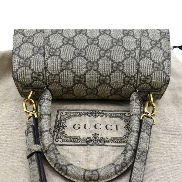 Gucci x Balenciaga Hourglass GG Supreme Shoulder Bag - Top