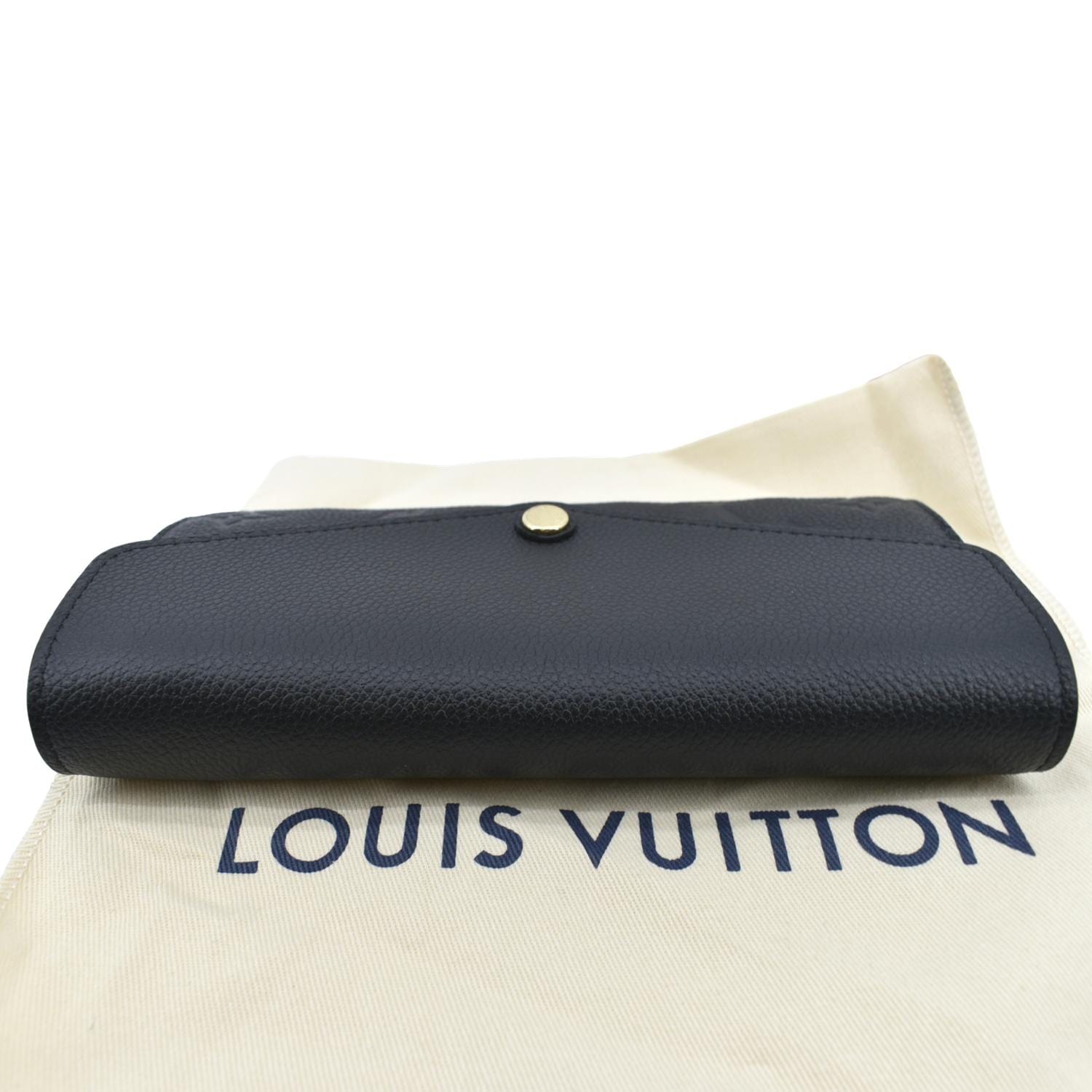 Louis Vuitton Black Vintage Leather Wallet