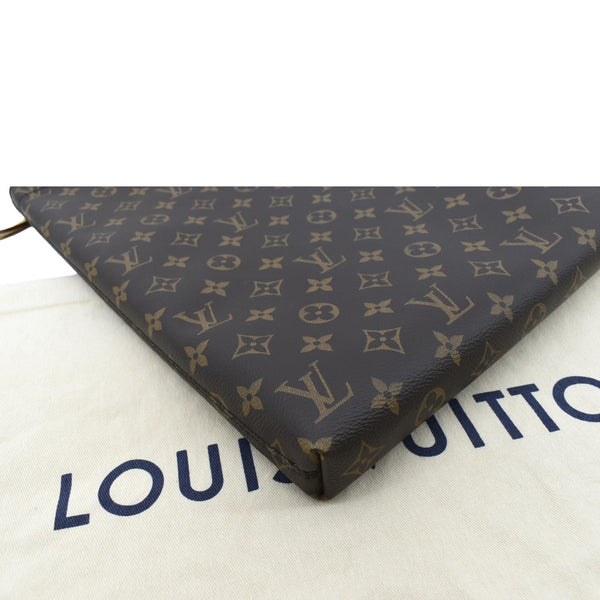 Louis Vuitton Carry it Monogram Canvas Shoulder Bag - Bottom Left