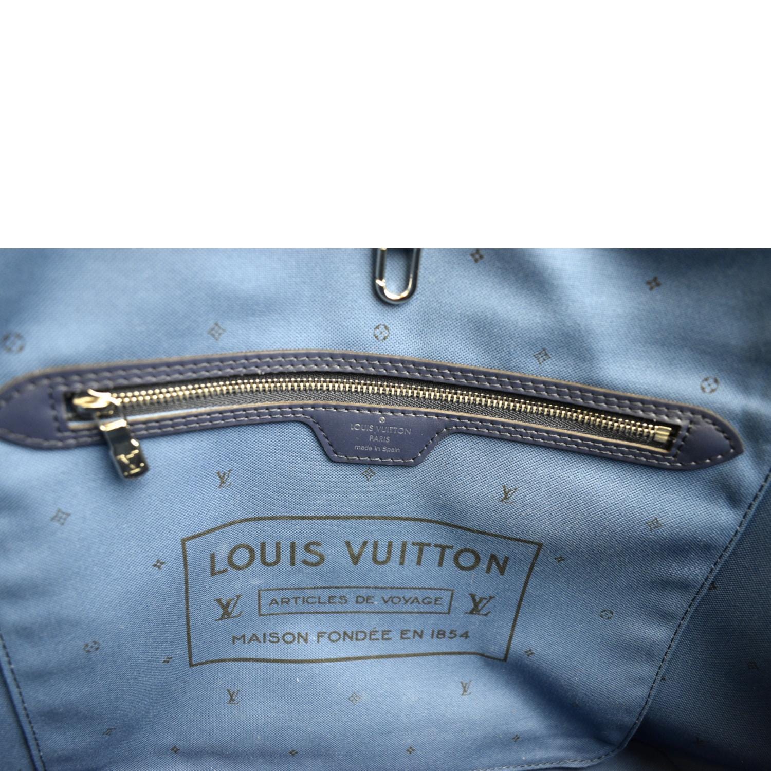 LOUIS VUITTON Monogram Escale Neverfull MM Blue | FASHIONPHILE