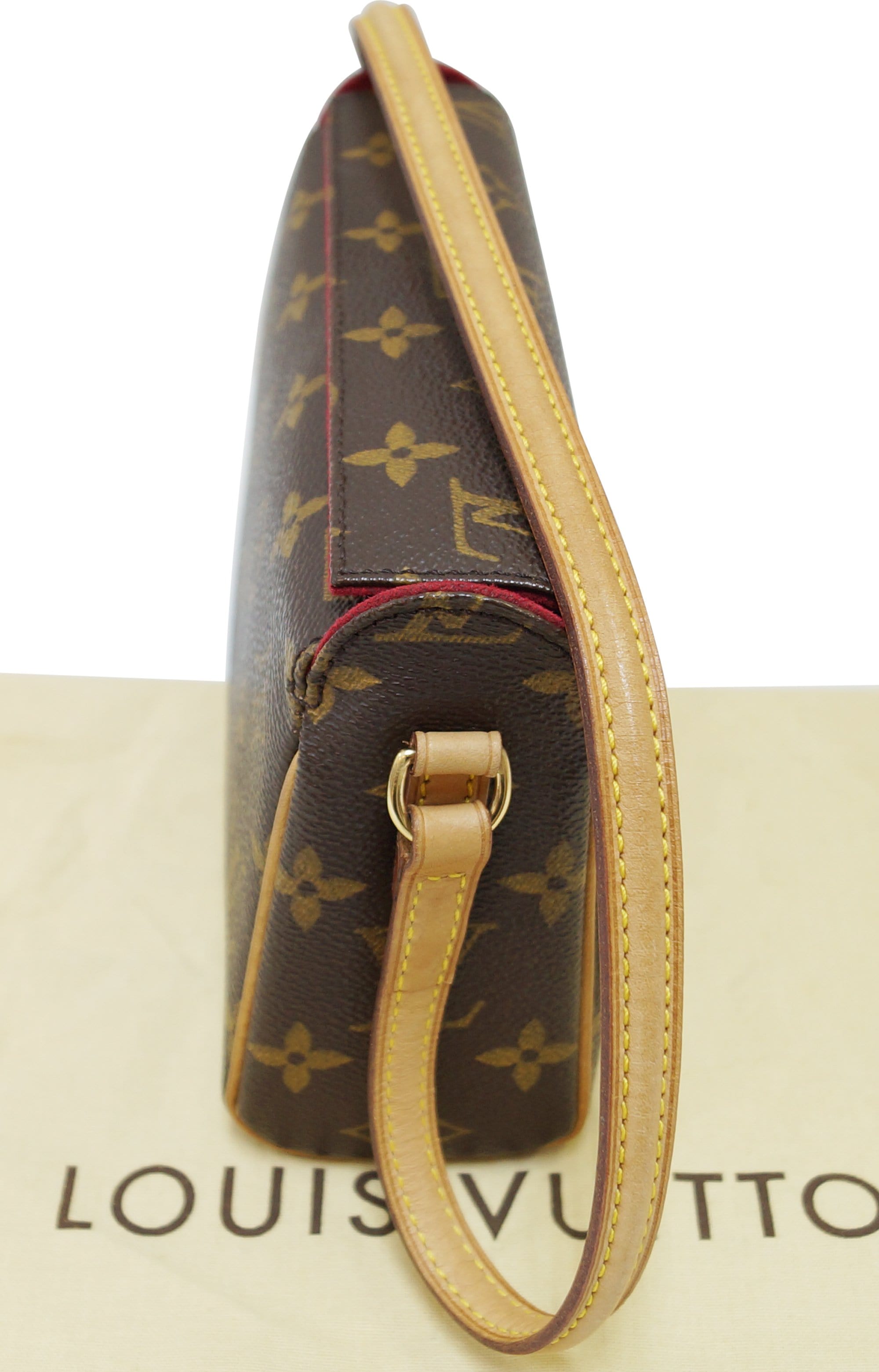 Louis Vuitton, Bags, Authentic Louis Vuitton Recital Hand Bag Purse  Monogram Canvas Leather Sl024