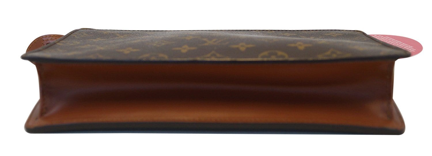 Louis Vuitton Brown Epi Leather Pochette Homme Envelope Clutch 7LV910