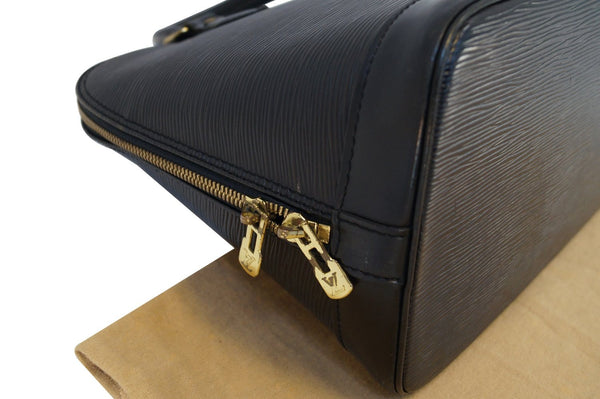 Louis Vuitton Alma PM - Louis Vuitton Epi Satchel Handbag - lv zip