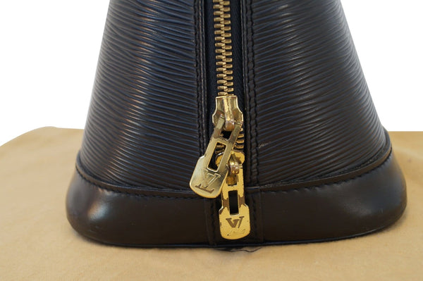 Louis Vuitton Alma PM - Louis Vuitton Epi Satchel Handbag - gold zip