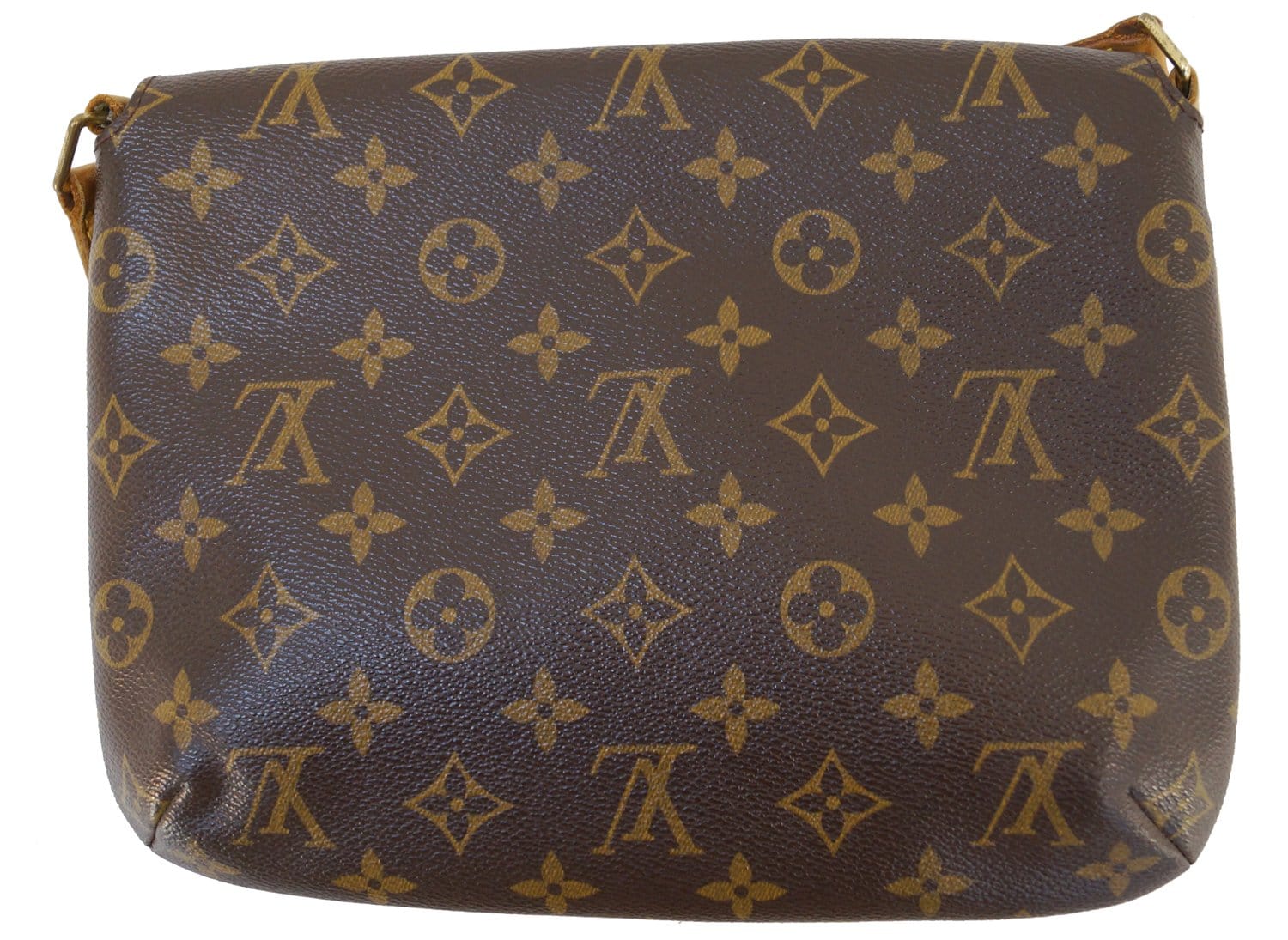 Louis Vuitton Monogram Musette Tango Long Strap M51388 Brown Cloth
