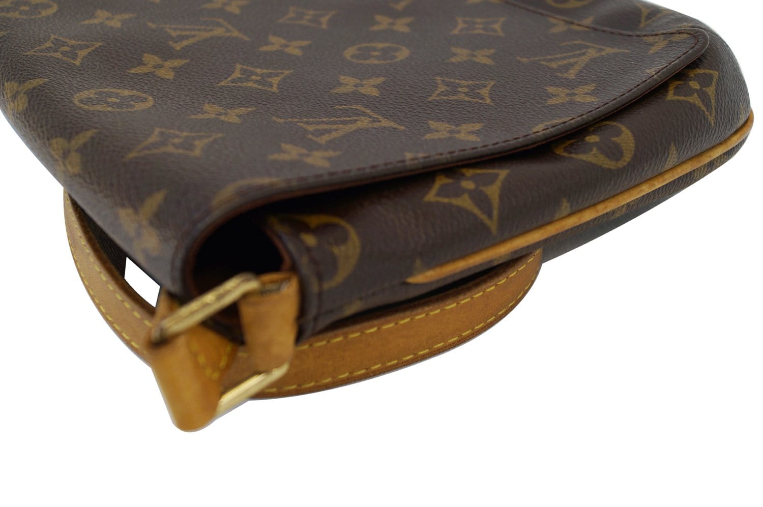 LOUIS VUITTON Monogram Musette Tango Bag w/ Long Strap Crossbody Bag