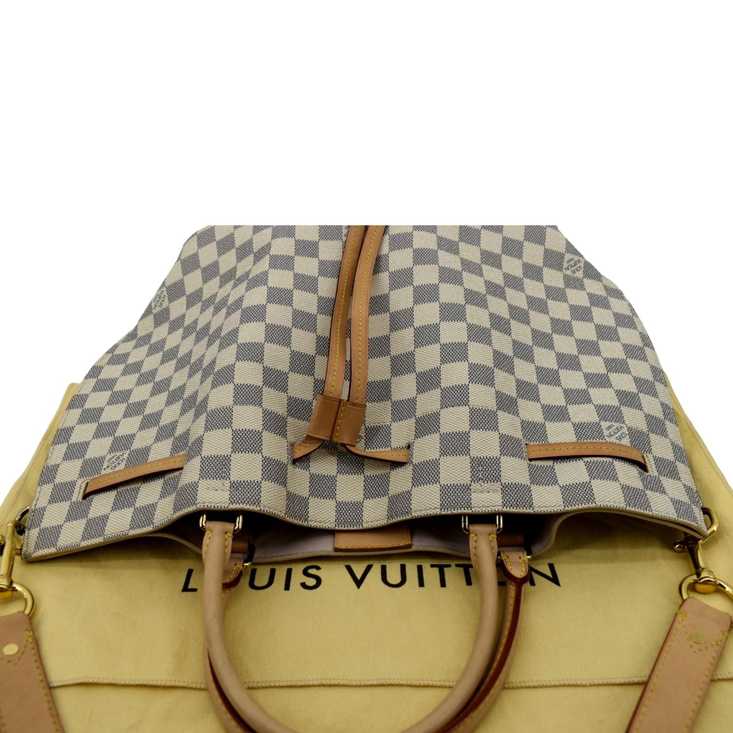 LOUIS VUITTON Damier Azur Girolata 2Way Shoulder Bag Hand Bag