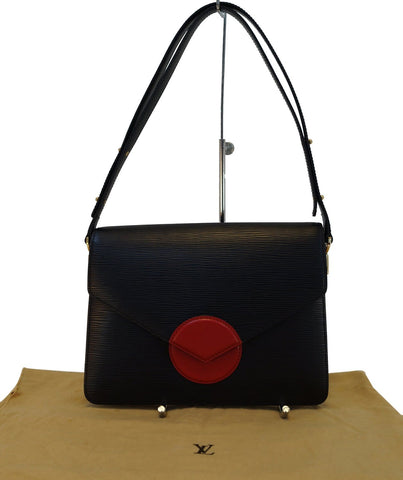 LOUIS VUITTON Epi Hoche Bi-color Black Red Shoulder Bag - Final Call