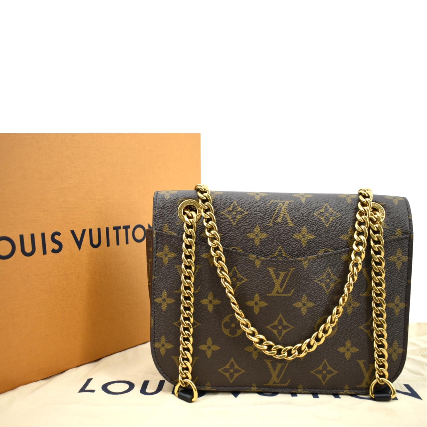 Auth Louis Vuitton Monogram Passy Women's Shoulder Bag
