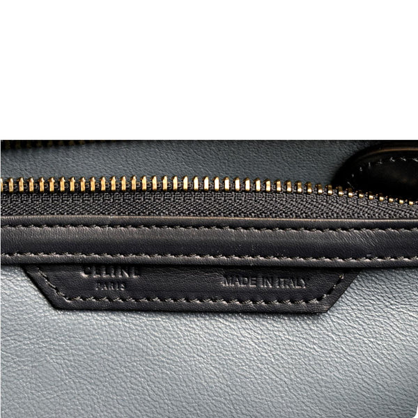 Celine Luggage Calfskin Leather Tote Bag Tri-Color - Zip Line
