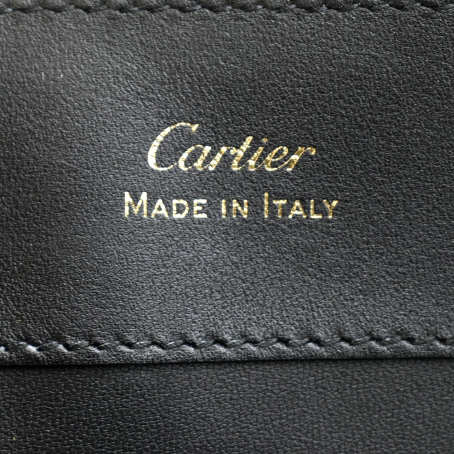 Cartier Vintage - Panthere Leather Handbag - Black - Cartier Handbag in  Leather - Luxury High Quality - Avvenice