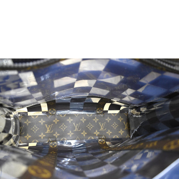 Louis Vuitton Sac Plat Chess PVC Monogram Shoulder Bag - Inside