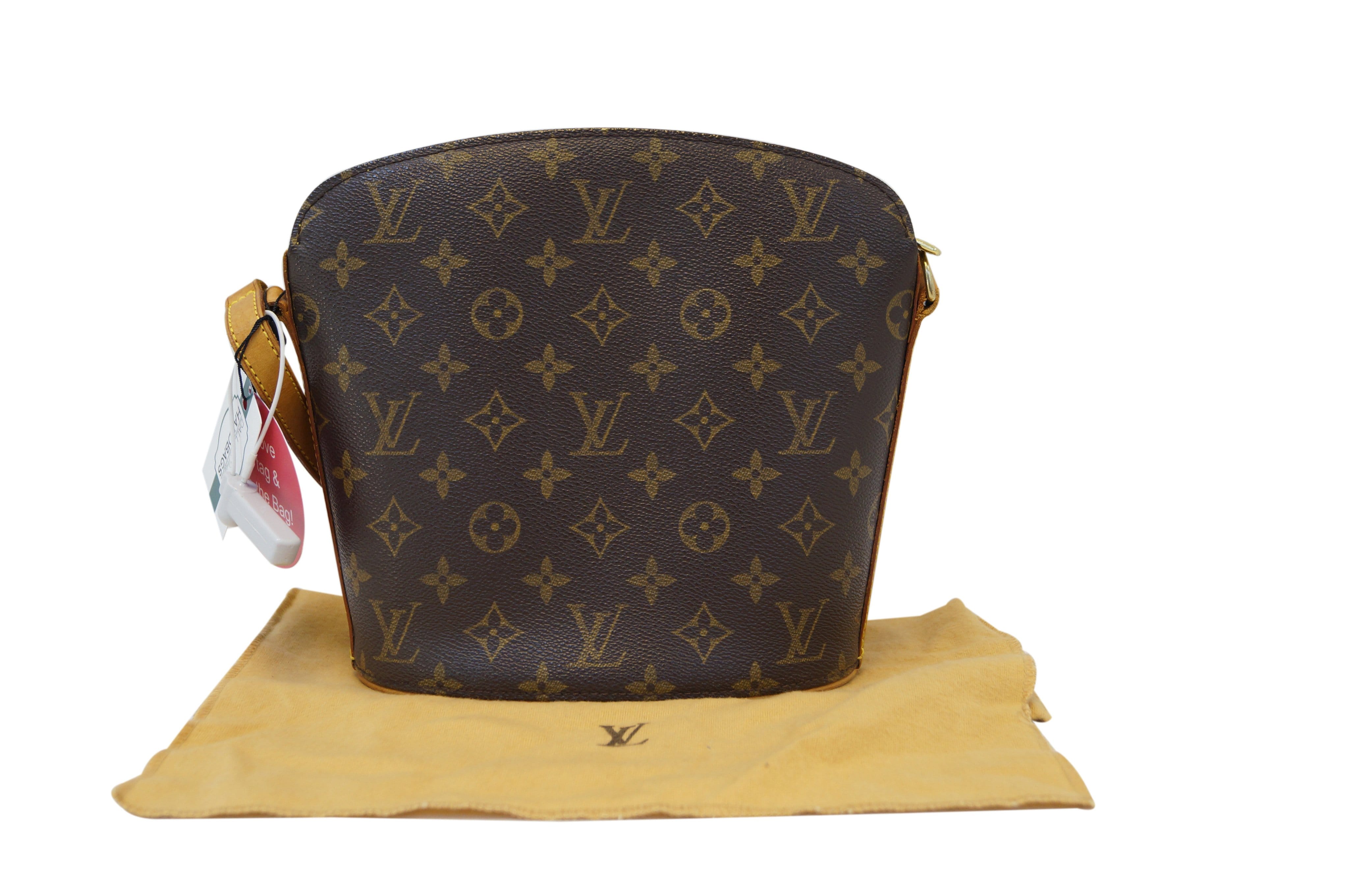 Authentic Louis Vuitton Vintage Drouot Bag Excellent Condition Comes W Dust  bag