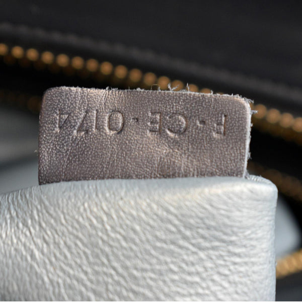 Celine Luggage Calfskin Leather Tote Bag Tri-Color - Serial Number