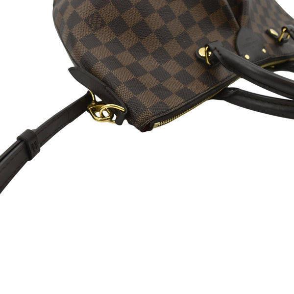 LOUIS VUITTON Siena PM Damier Ebene Shoulder Bag Brown