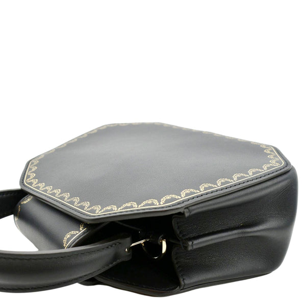 Cartier Guirlande Mini Calfskin Leather Satchel Bag - Top Left